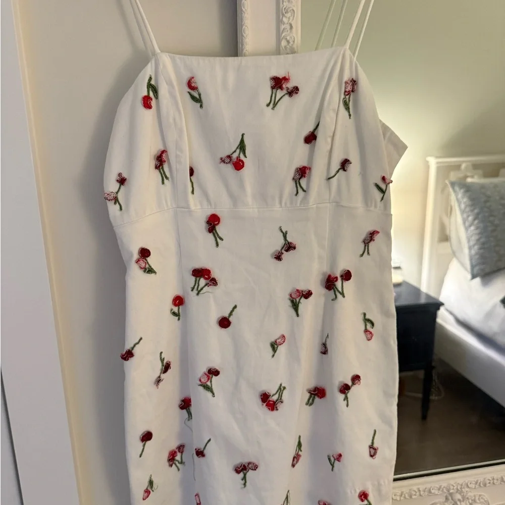 Anthropologie The Brynne 3D Spaghetti-Strap Dress by Maeve - Picture 2 of 4